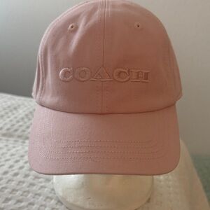 Coach Blush Pink Baseball Cap